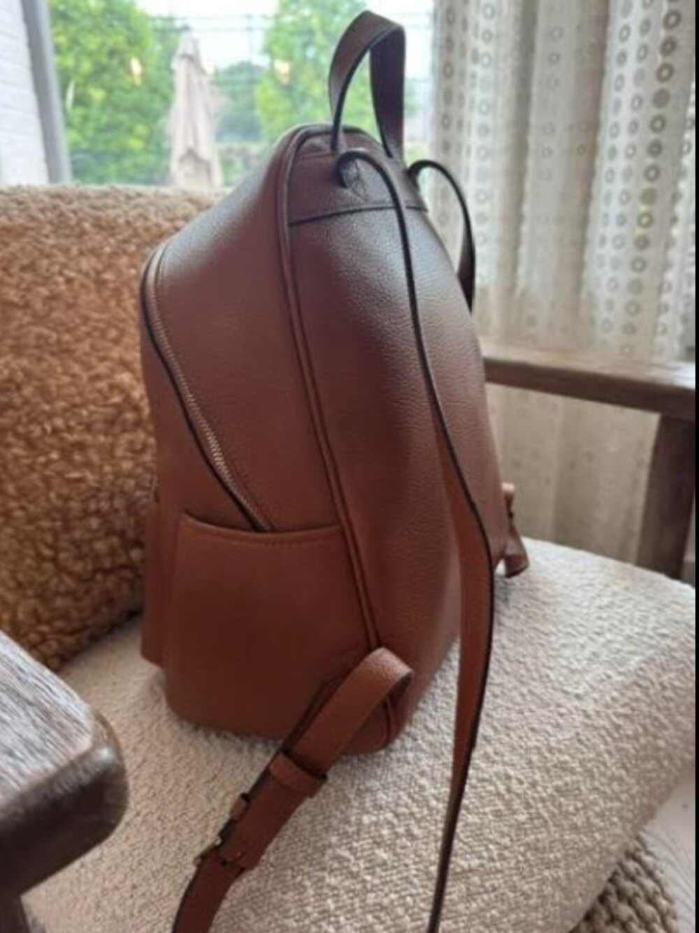 KATE SPADE Leila Dome Backpack (Gingerbread color)  **NWOT - Picture 3 of 6